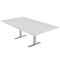 Skutchi Designs 47.25 in W, 71.5 in L, 29 in H, Engineered Wood Top, White HAR-REC-48x72-T-WHCYPRESS - alternate 1